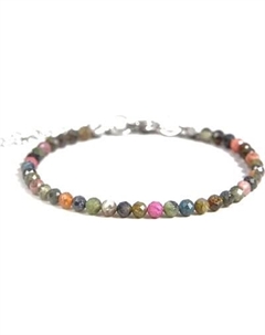 Браслет на ногу Wolves Турмалин 6425