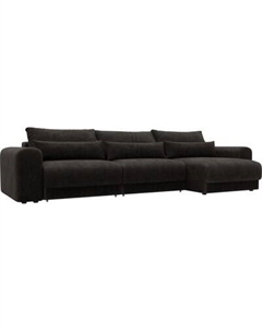 Диван угловой Лига Диванов Лига-056 НПБ Лонг угол универсальный / 129176 Лига диванов