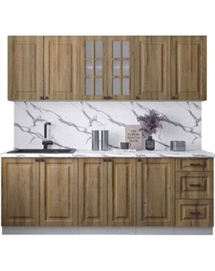 Кухонный гарнитур Интерлиния Мила Деко 2.2А