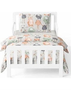 Комплект постельного белья Ночь нежна Крумпетс 1.5сп 70x70 / 500410-1+9727-4