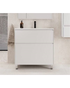 Тумба под умывальник Symbolite Лима 100 Line Plus 2 ящика