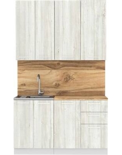 Кухонный гарнитур Артём-Мебель Эльза СН-114 без стекла ДСП 1.4 Артём-мебель