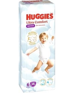 Подгузники-трусики детские Huggies Ultra Comfort Mega 6 Boy