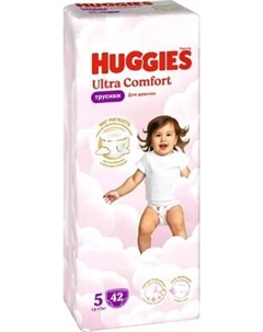 Подгузники-трусики детские Huggies Ultra Comfort Mega 5 Girl