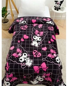 Плед Павлинка Куроми бантики 150x200