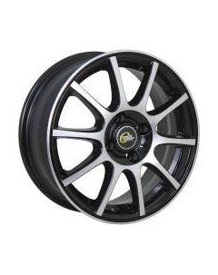 Литой диск Cross Street CR-16 15x6" 4x98мм DIA 58.6мм ET 40мм BKF Cross street