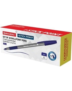 Набор шариковых ручек Brauberg I-stick Point / 144024
