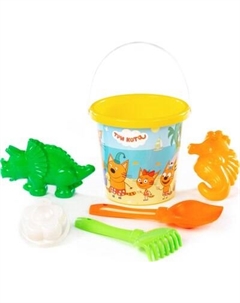 Набор игрушек для песочницы Полесье Три кота №16 / 61328