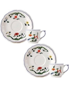 Набор для чая/кофе Gien Oiseaux De Paradis 01112PTC26