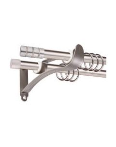 Карниз для штор АС ФОРОС Prime D16Г/16Г + наконечники Лира Ас форос