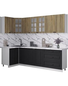 Кухонный гарнитур Интерлиния Мила Деко 1.2x2.6