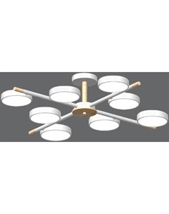 Люстра LED4U L3209-860 WH Led4u