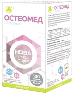 Витаминно-минеральный комплекс Парафарм Остеомед №1