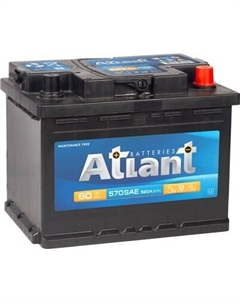 Автомобильный аккумулятор Atlant Blue R+