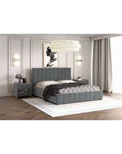 Каркас кровати Bravo Мебель Нельсон Вертикаль 140x200 с ПМ Стандарт 2 вариант Bravo мебель