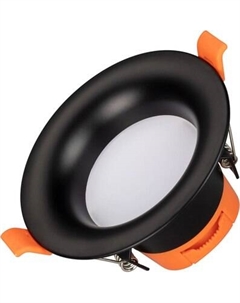 Точечный светильник Arlight MS-BLIZZARD-BUILT-R102-8W Warm3000 BK 100deg / 036607