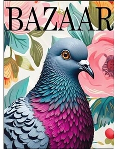 Картина по номерам Молли Фэшн-голубь со светящейся краской 40х50 / FHR0638 Molli