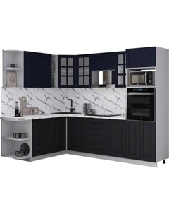 Кухонный гарнитур Интерлиния Мила Деко 1.88x2.6 LV