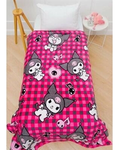 Плед Павлинка Куроми клетка 150x200