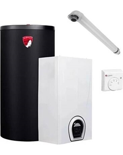 Комплект газового котла с бойлером Federica Bugatti 24В Varme Federica bugatti