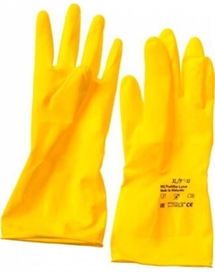 Перчатки хозяйственные HQ Profiline Латексные многоразовые / 73590 Hq profiline