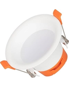 Точечный светильник Arlight MS-BLIZZARD-BUILT-R90-6W Warm3000 WH 100deg / 036579