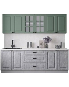 Кухонный гарнитур Интерлиния Мила Деко 2.4Б