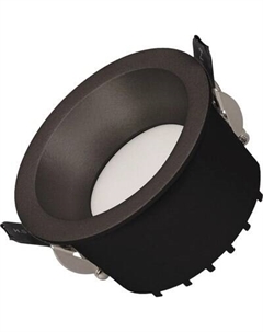 Точечный светильник Arlight MS-DROP-BUILT-R84-8W Warm3000 BK 85deg / 041493