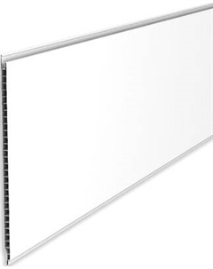 Панель ПВХ Ideal Стеновая Ламини 250мм 001 Белый
