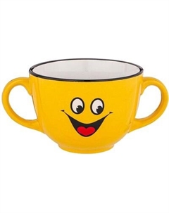 Чаша бульонная Lefard Веселый смайлик / 155-551