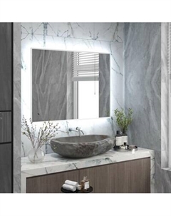 Зеркало Континент Meridian White Led 80х60