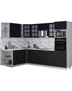 Кухонный гарнитур Интерлиния Мила Деко 1.88x2.8 LV