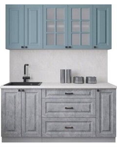 Кухонный гарнитур Интерлиния Мила Деко 1.7Б