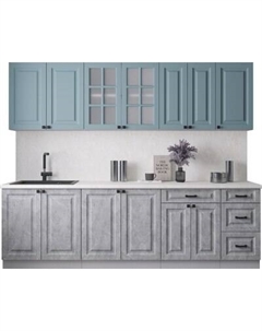 Кухонный гарнитур Интерлиния Мила Деко 2.6Б