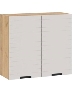 Шкаф навесной для кухни ТриЯ Гренада фреза 1В8 с двумя дверями Трия