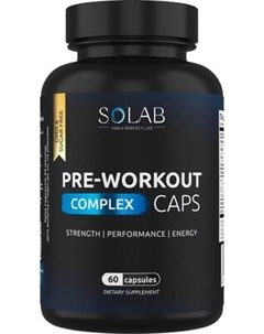 Предтренировочный комплекс SOLAB Pre-workout Solab