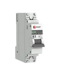 Выключатель автоматический EKF Mcb4763-1-02B-pro Ekf