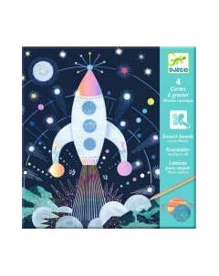 Набор гравюр Djeco Космическая миссия / 09727