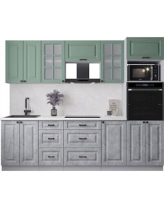 Кухонный гарнитур Интерлиния Мила Деко 2.6