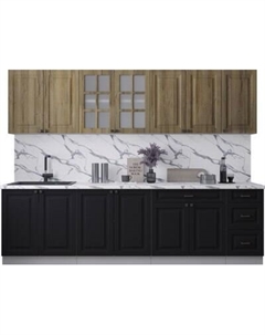 Кухонный гарнитур Интерлиния Мила Деко 2.8Б