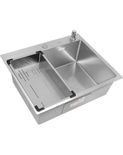 Мойка кухонная Arfeka ECO AR 60x50+CL AR G+DS AR Decor Volcanic