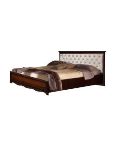 Двуспальная кровать Гомельдрев Лолита ГМ 8804 160x200 Дуб