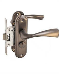 Защелка врезная с фиксацией БУЛАТ Номос ЗЩ1-Д03.03 Л Булат