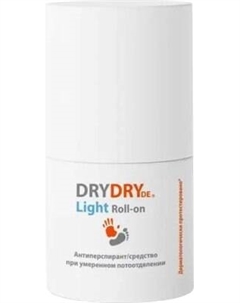 Антиперспирант шариковый Dry Dry Лайт при умеренном потоотделении Dry dry