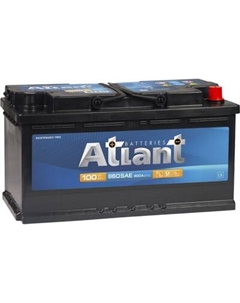 Автомобильный аккумулятор Atlant Blue R+ 100А/ч