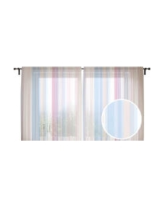 Комплект гардин JoyArty Полосатый холод / tul_31552 Joyarty