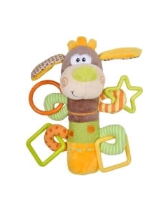 Погремушка Жирафики Пёсик Том 93558 пищалка с погремушками