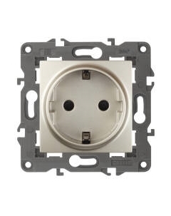 Розетка ЭРА Schuko 12-2102-04 / Б0014690 Эра