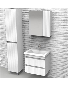 Шкаф с зеркалом для ванной АВН Ронда 80 / 67.09 (3) Авн