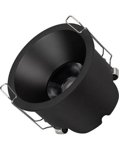 Точечный светильник Arlight MS-HARBOR-R82-10W Warm3000 BK 36deg / 048288